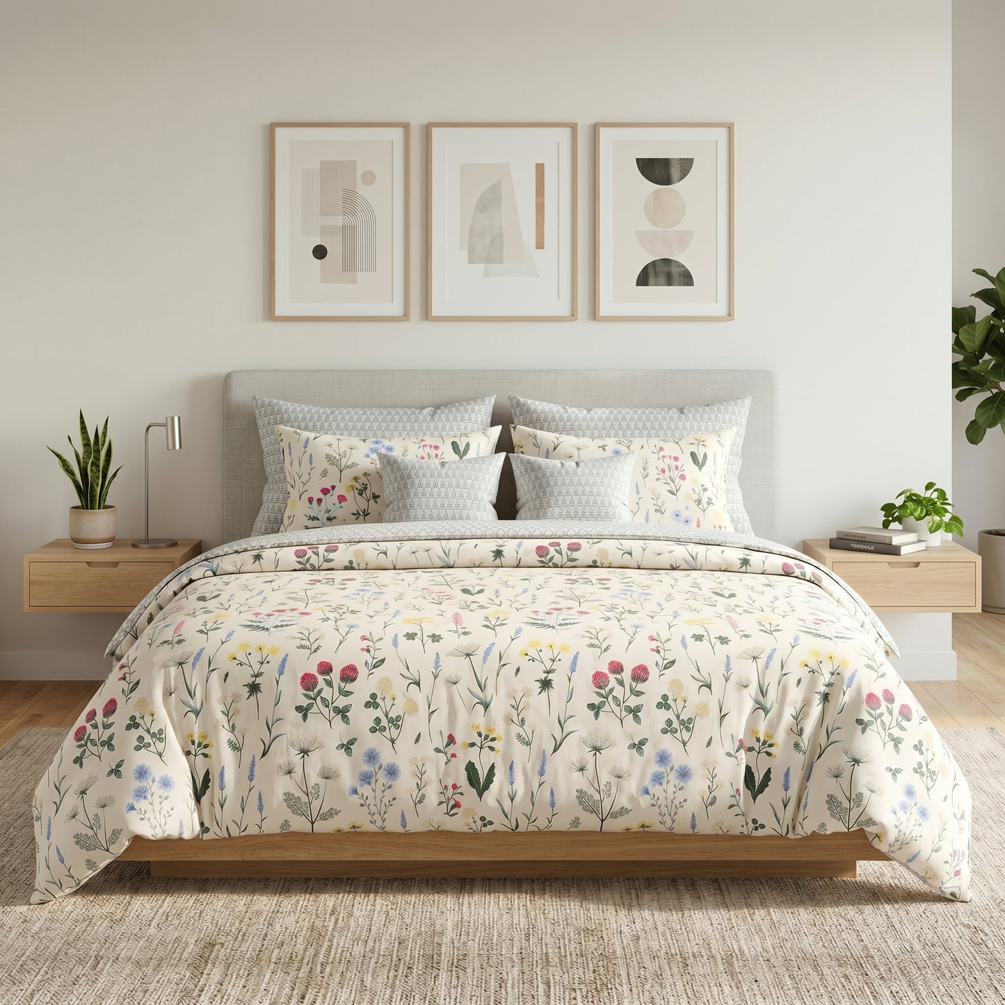 IV900 Cotton Comforter Set - Light Filling