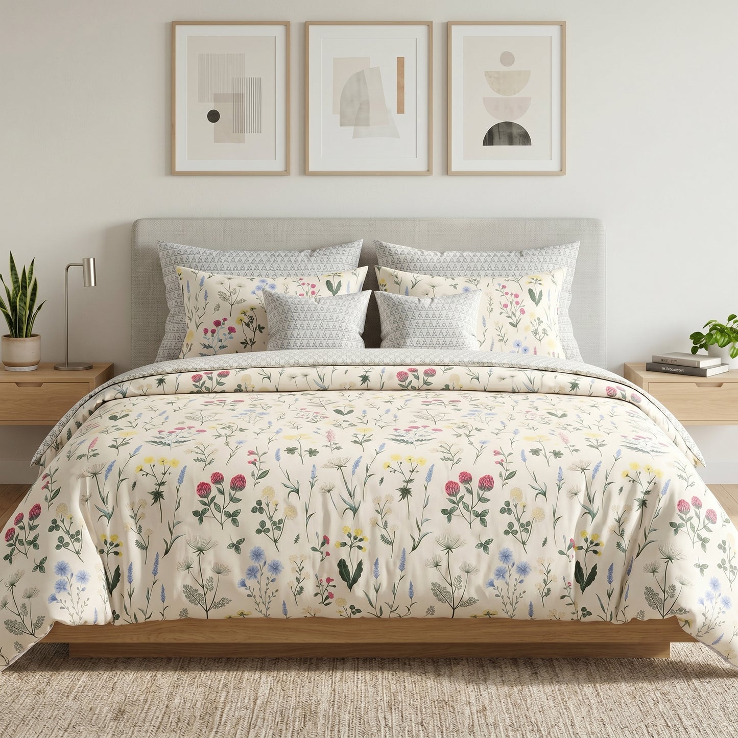 IV900 Cotton Duvet Cover Set - Without Filling