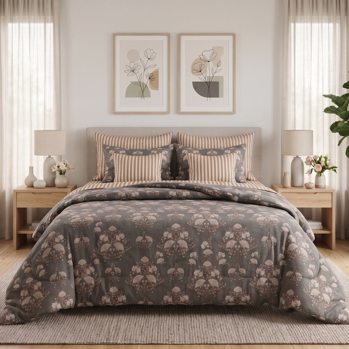Earth & Petal Duvet Cover Set