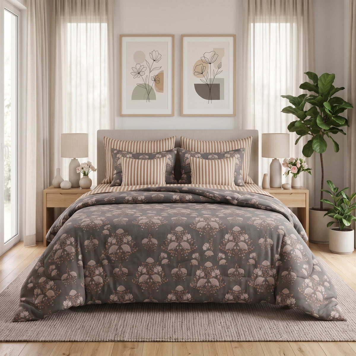 Earth & Petal Duvet Cover Set
