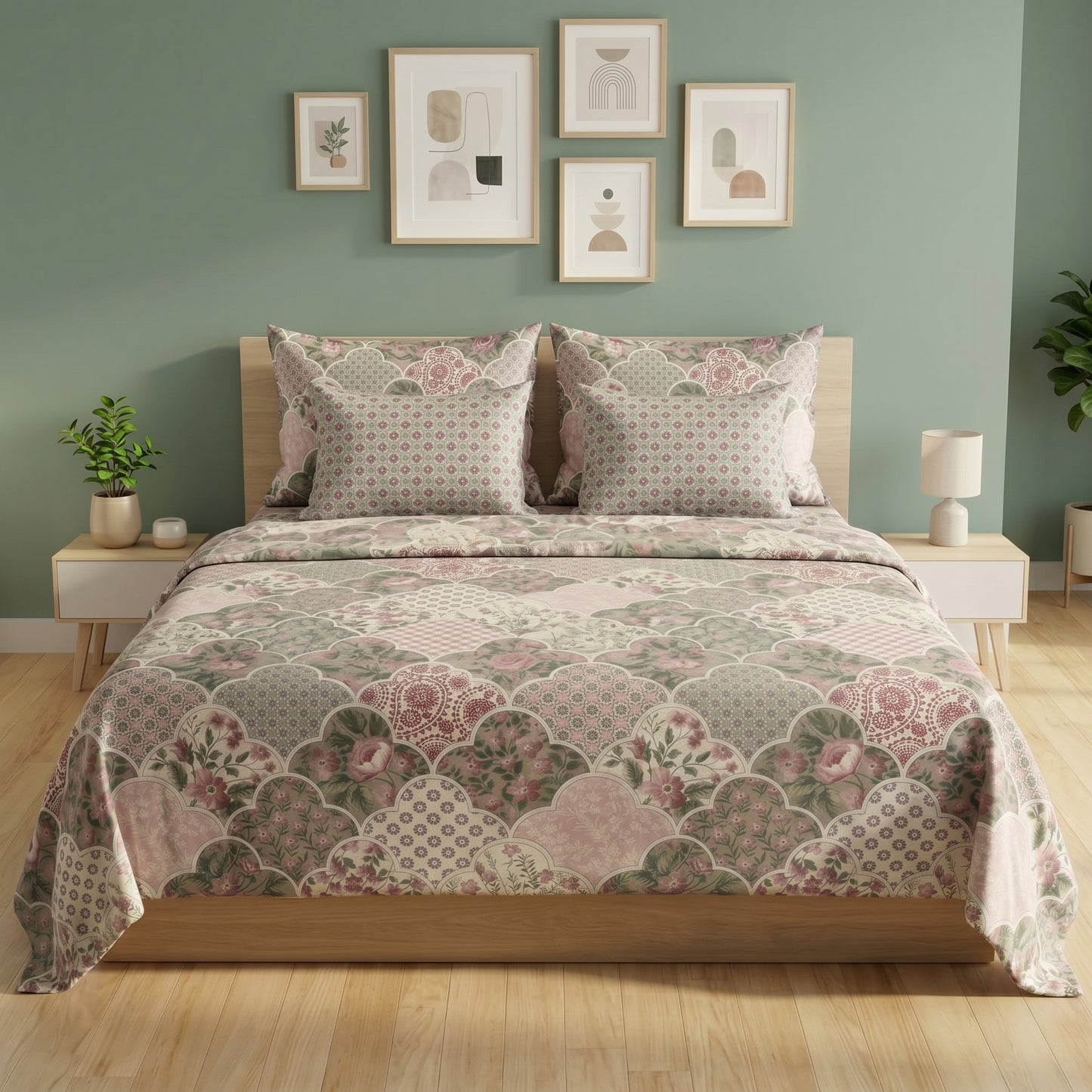 IVB005 Cotton Bed Sheet Set