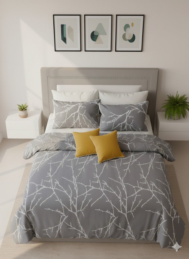 IV769 Cotton Comforter Set - Light Filling